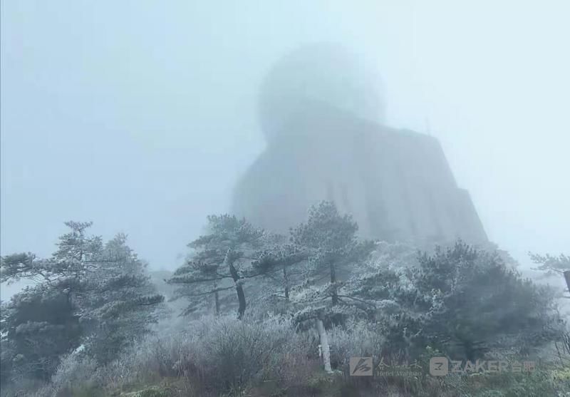 雾凇|雾凇云海引游人