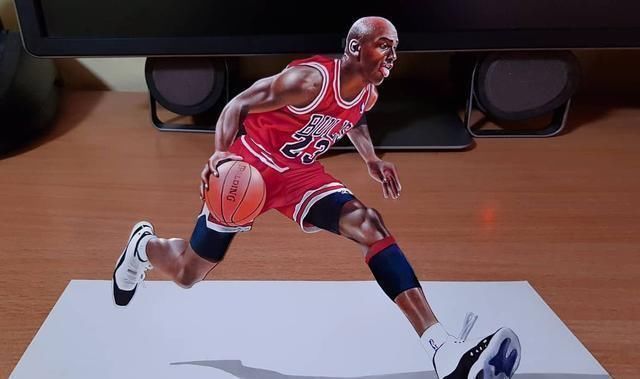 手绘$这些手绘立体画太逼真了,只有从视频中才能看出“破绽”