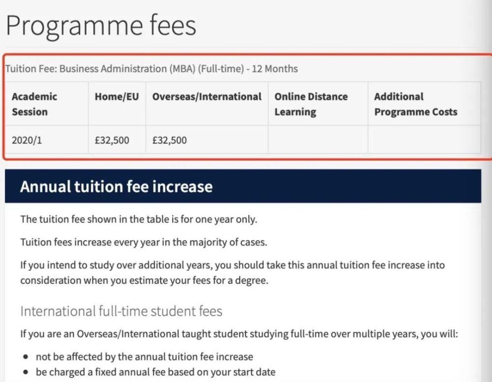 课程|2020-2021年英国大学研究生学费汇总，最贵与最便宜之间相差40万！