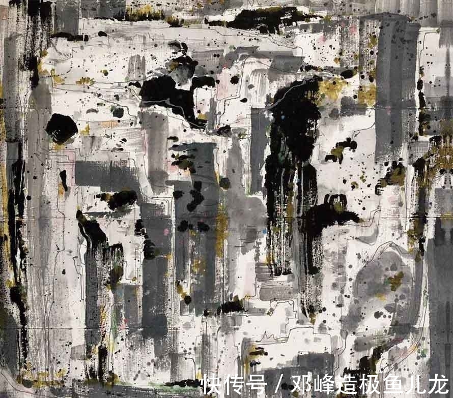国画|吴冠中：把油画和国画相结合，呈现出了怎样令人叹为观止的画面？