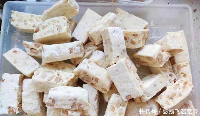 过年零食不用买,自己动手做牛轧糖,奶味香浓好看又好吃