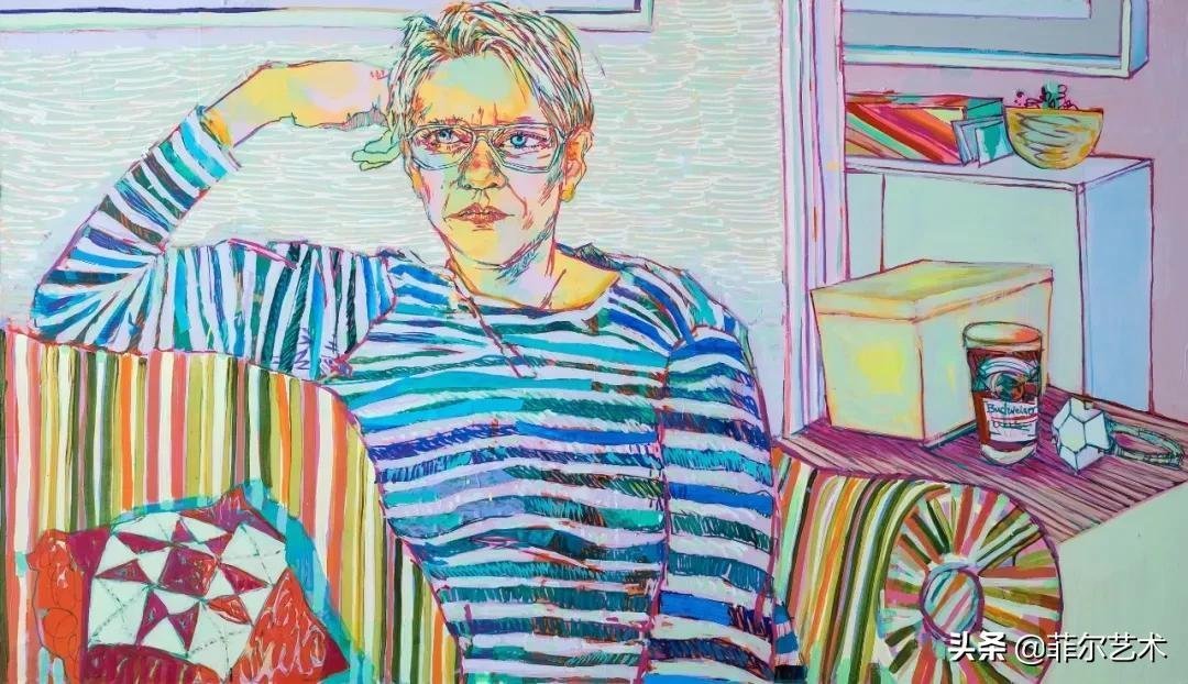 霍普·冈洛夫&美国画家霍普·冈洛夫用平静的笔触描绘强烈的感情