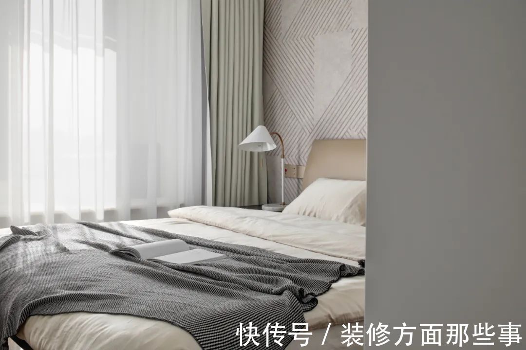 新房|120㎡现代简约风格新房装修,嵌入式电视柜包容性极佳!