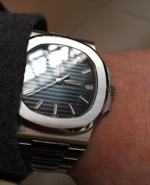 劳力士看腻了换个口味，看中钢表之王百达翡丽鹦鹉螺