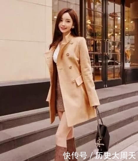 街拍:打扮时尚展现优美的曲线,是个精致的女人