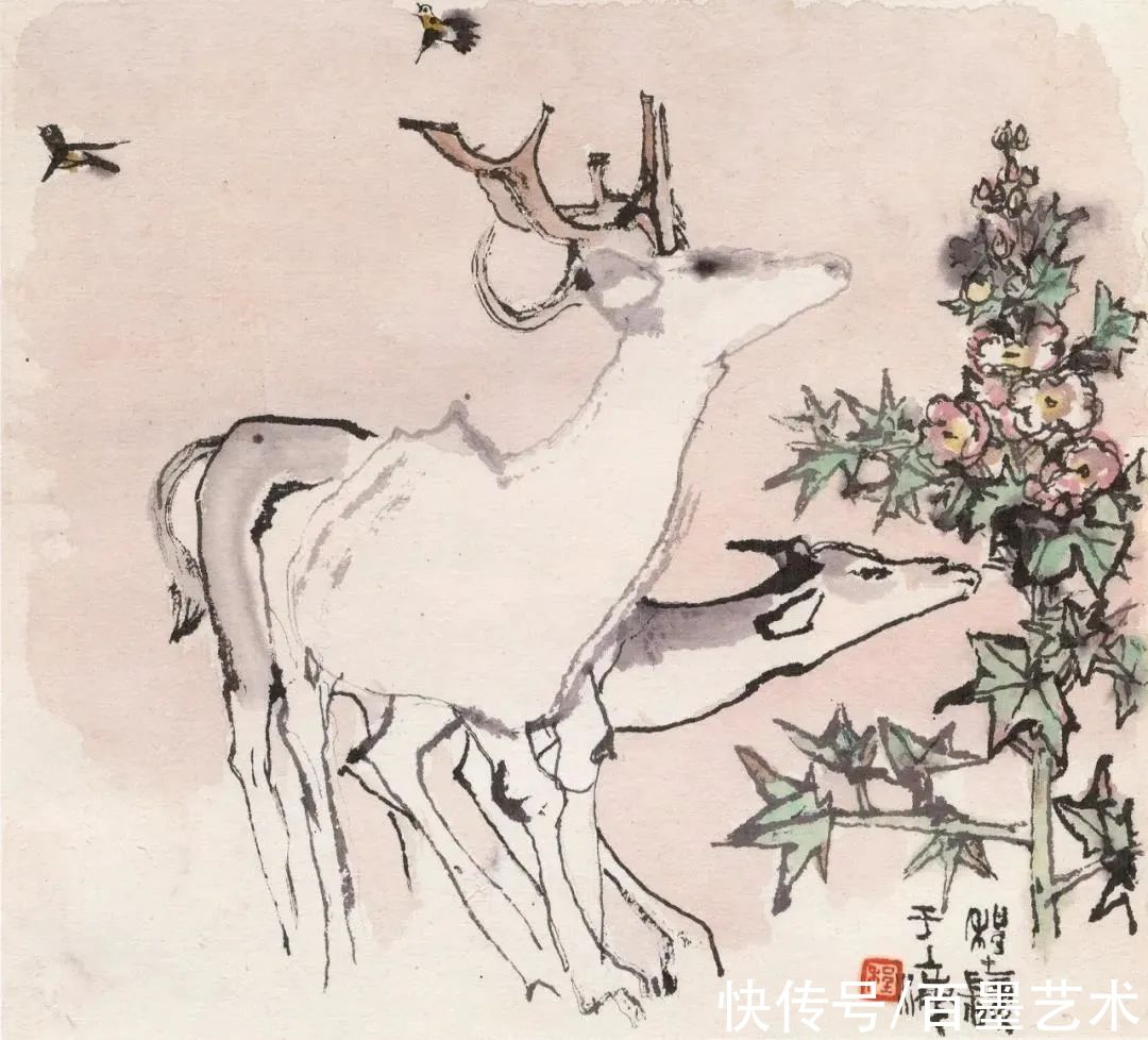 汪大文|程十发送女弟子四组册页，隐藏了四十年的精彩