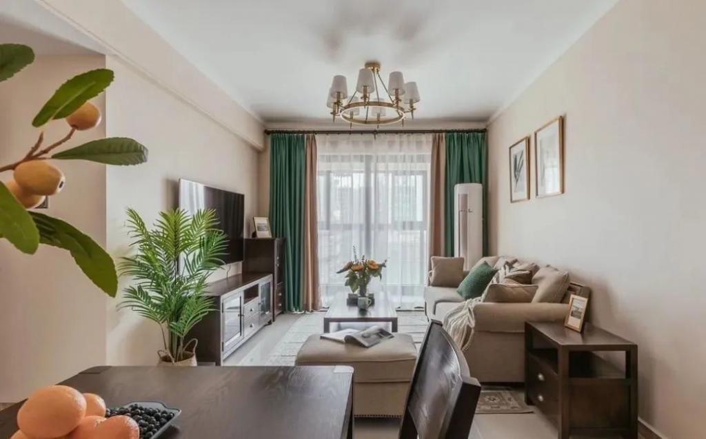 榻榻米|83平美式三居室,柔和温馨的空间,优雅复古的气质,太吸引人了!