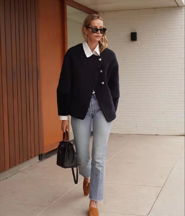 牛仔裤|秋冬穿搭不知道从何下手?“牛仔裤”花样多,解锁多种风格不单调