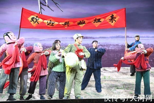 河南豫剧院三团|河南豫剧院三团新创豫剧《大河安澜》演绎黄河守堤两代人