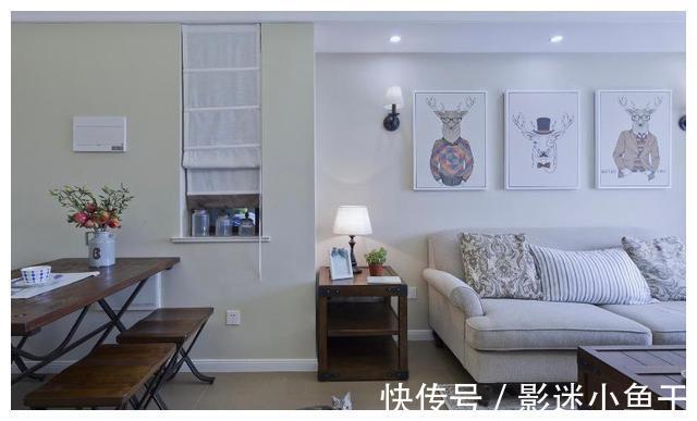 小户型|65㎡刚需房，美式风，温馨简约，超棒的储物设计，家家都适用！