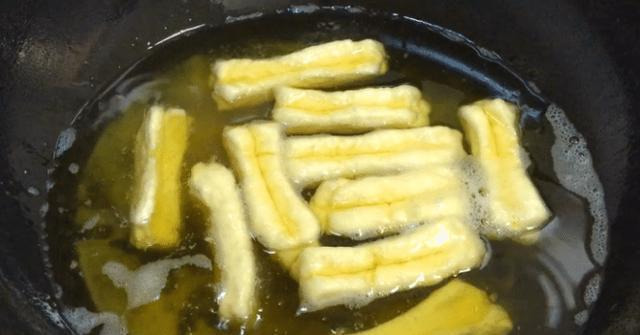  天冷了，油条这样做，再也不出去买了，做法简单一看就会，太香了