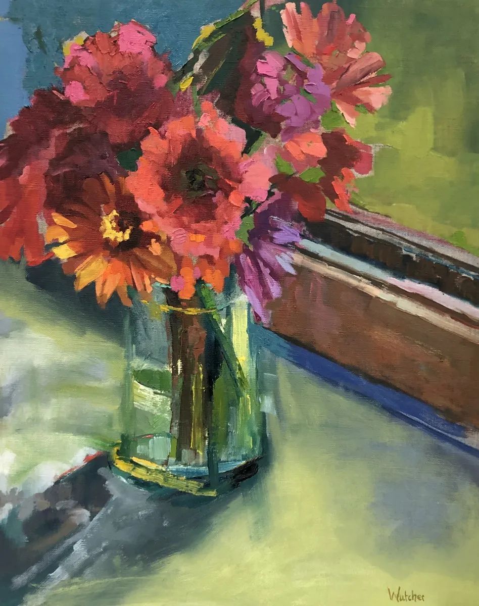 笔力独到,气势如虹,看看这二位的油画