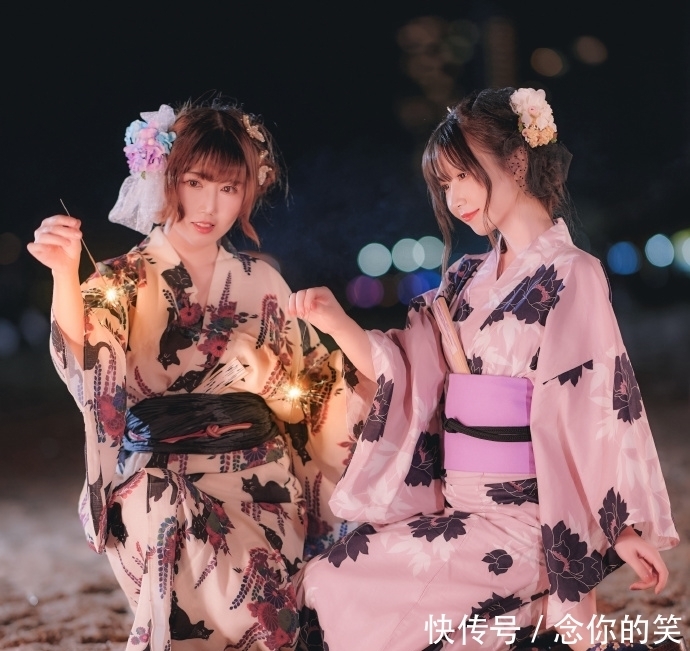 焦糖|Coser焦糖萌子_日系和服写真