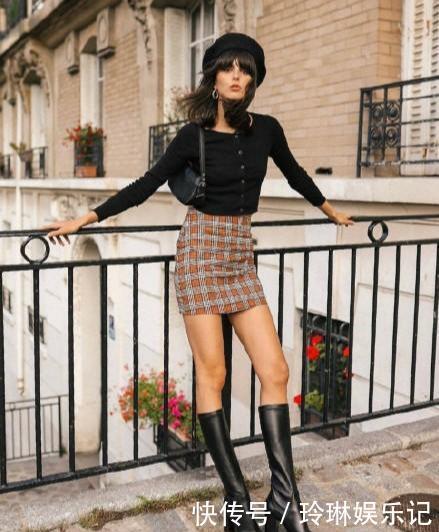 腿粗、胯宽的中年女性,快收下“半身裙显瘦”穿搭,照着穿准没错