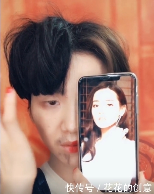 小伙化妆后老婆都说好看,看到之后,真是漂亮啊!