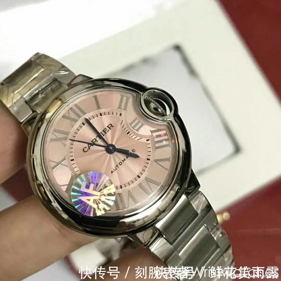 af厂 AF厂卡地亚蓝气球33mm粉盘076原装机芯对比正品乱真吗?