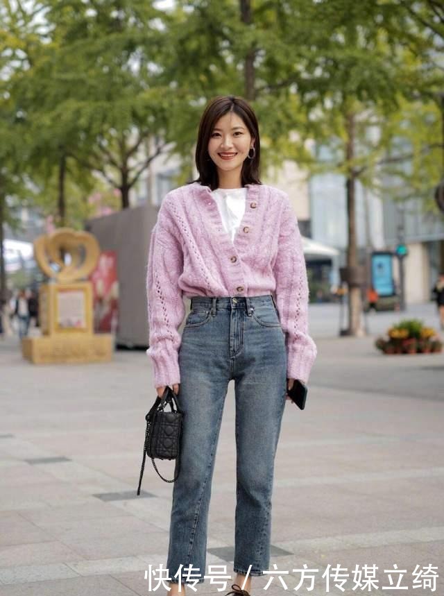 筒裤|同样是直筒裤,为何别人穿显瘦?选对款式是关键,不然容易踩雷