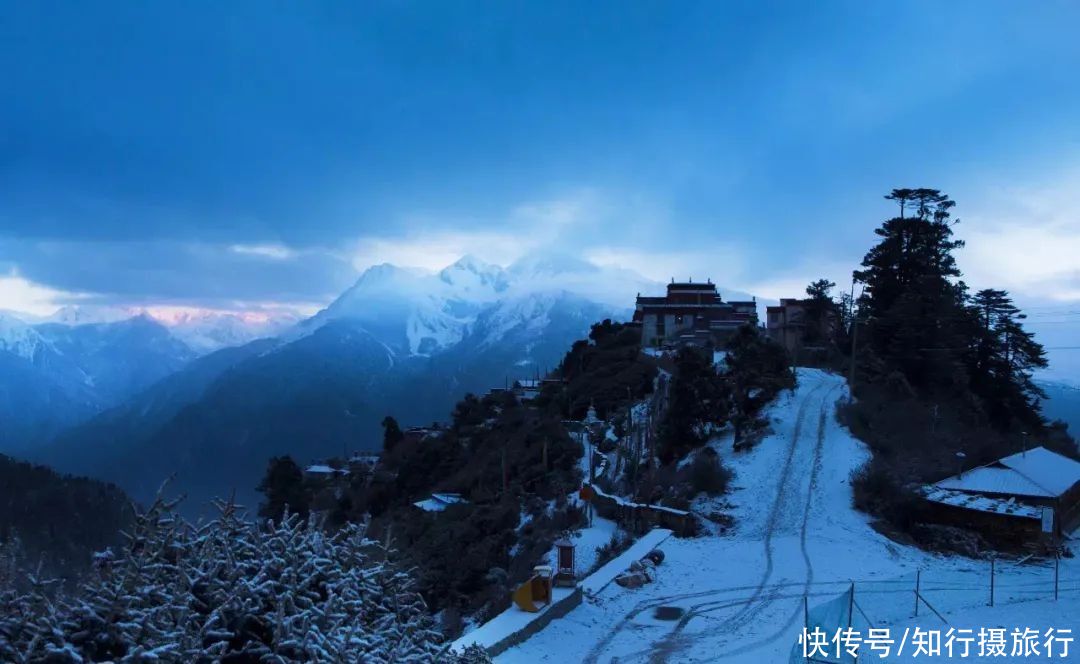 雪山|西藏山南市洛扎县游记分享之拉康卡久云中寺&拉普雪山温泉