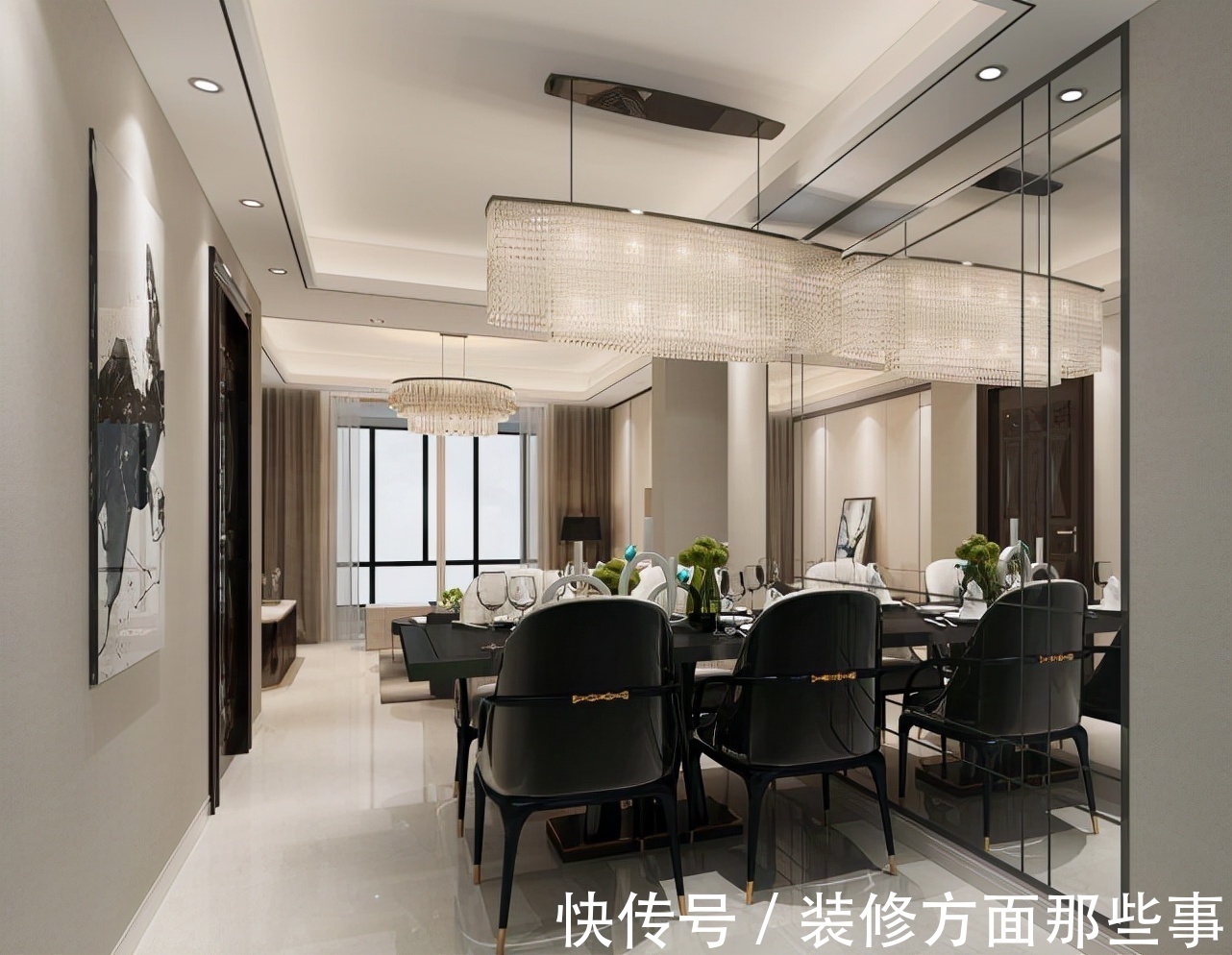 三室|136㎡ 简约风三室入户鞋柜是小型衣帽间,真是将收纳进行到底