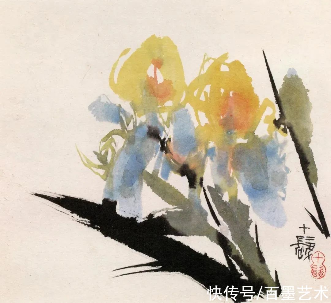 汪大文|程十发送女弟子四组册页，隐藏了四十年的精彩