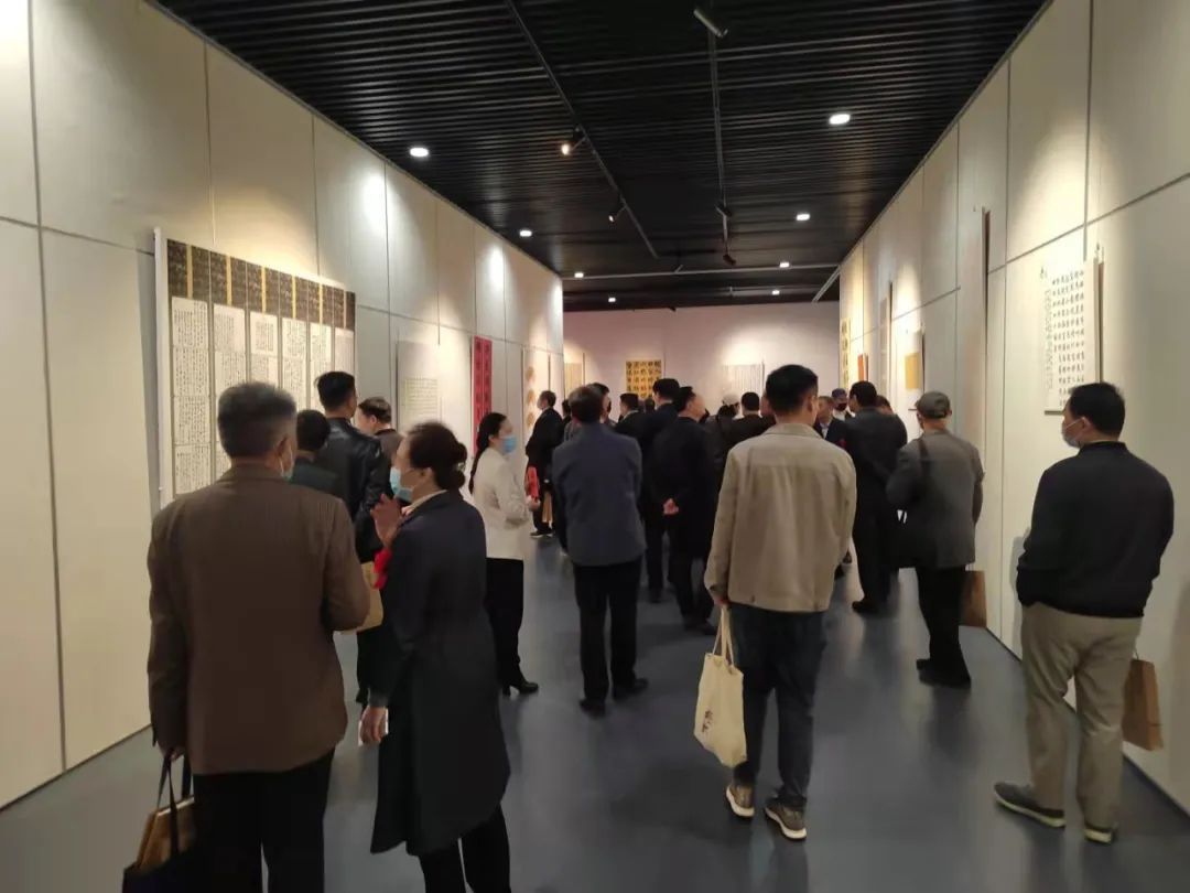 滕州博物馆!“木语有声”—袁家峰书法作品展在滕州博物馆隆重开幕