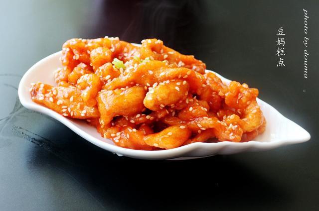 不用腌制，10分钟就做好的糖醋肉，冷了都好吃~