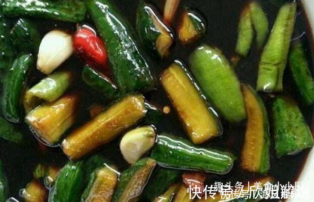黄瓜|婆婆做出的腌黄瓜,秘密大公开,不用煮汤料,放再久都不会坏!