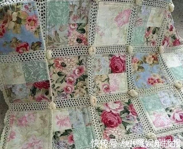 床单破了不要扔，用毛线简单的改造下，效果很漂亮！