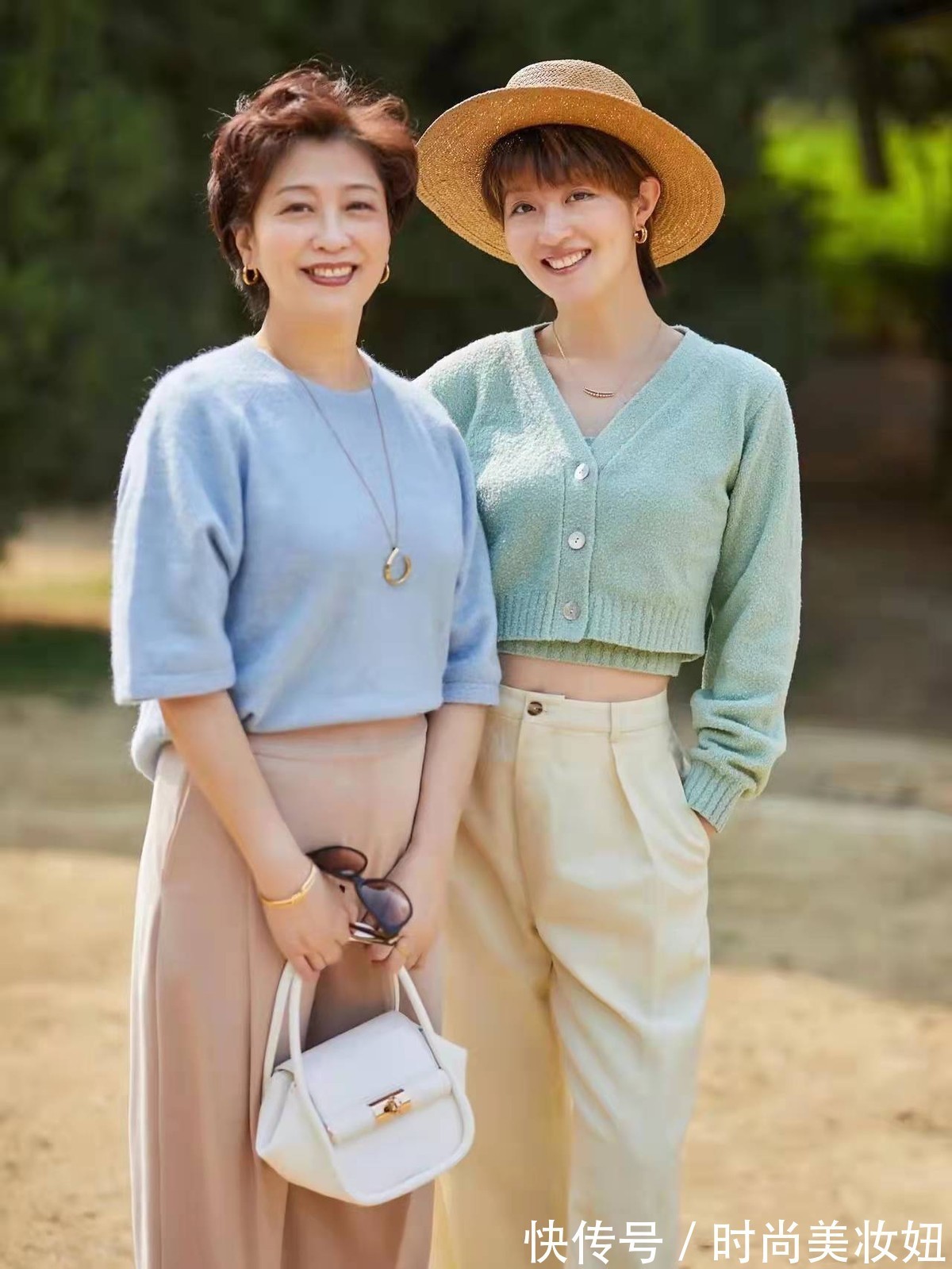 退休女性|“退休女性”要学会打扮,这位退休妈妈4种穿搭示范,高级洋气