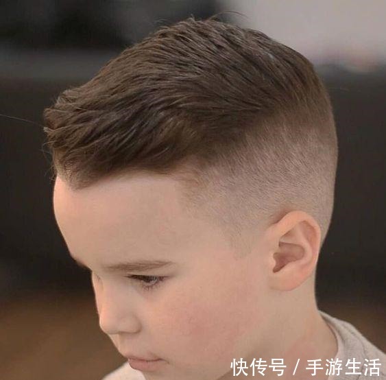 飞机头 3到10岁小男孩发型怎么剪剪完这四种,谁知这么帅!