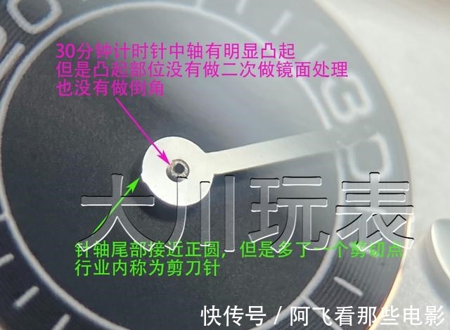 劳力士 劳力士迪通拿如何鉴定真假——指针篇!