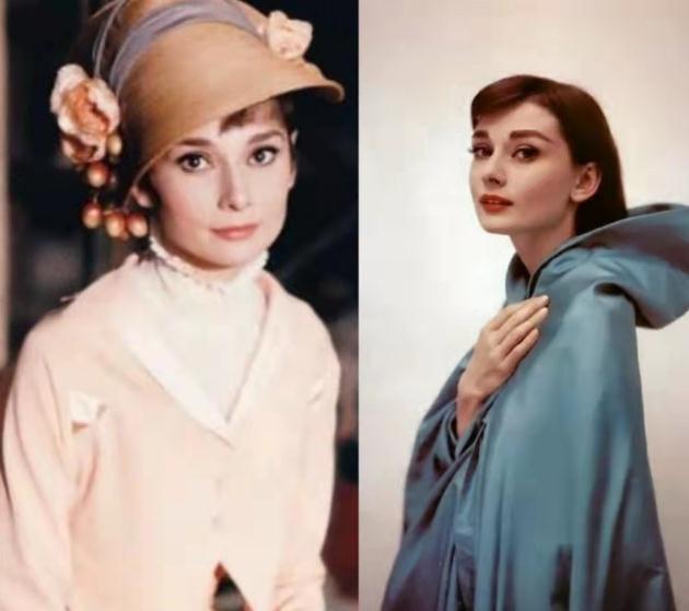 版型 赫本老年干瘦有皱纹仍优雅美丽,穿搭经典有书香气,超合适妈妈们