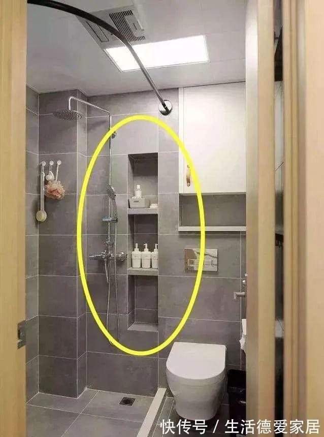 壁龛|卫生间太小,置物架放不下,看看别人家,东西都“上墙”了,真赞