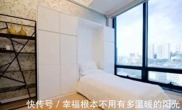 墙壁|94㎡简约一室房，没有墙的设计，连卧室都是“隐藏”起来的