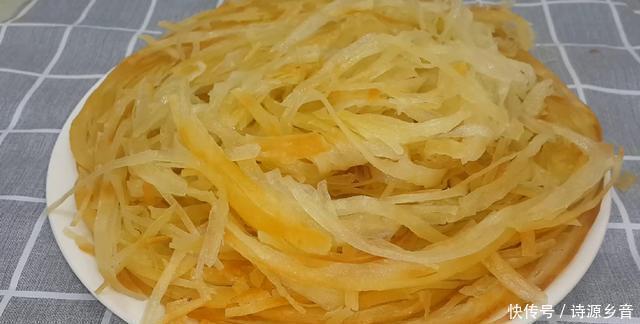 金丝手抓饼|面粉这样做太香了,开水一烫,做出创意手抓饼,做一次三天不起早