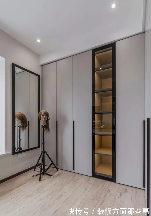 港湾|125平三室改二居室,用现代风设计一个温馨的港湾