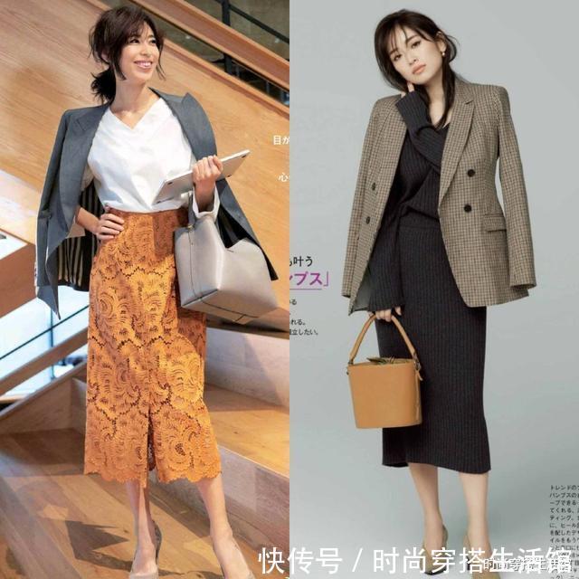 tips|最近火了一种外套:叫“西装外套”,时髦显高,照着穿就对了