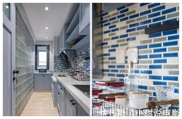 卧室|67㎡薄荷蓝小宅,阳台改榻榻米,卧室增加休闲区,设计太亮眼了!