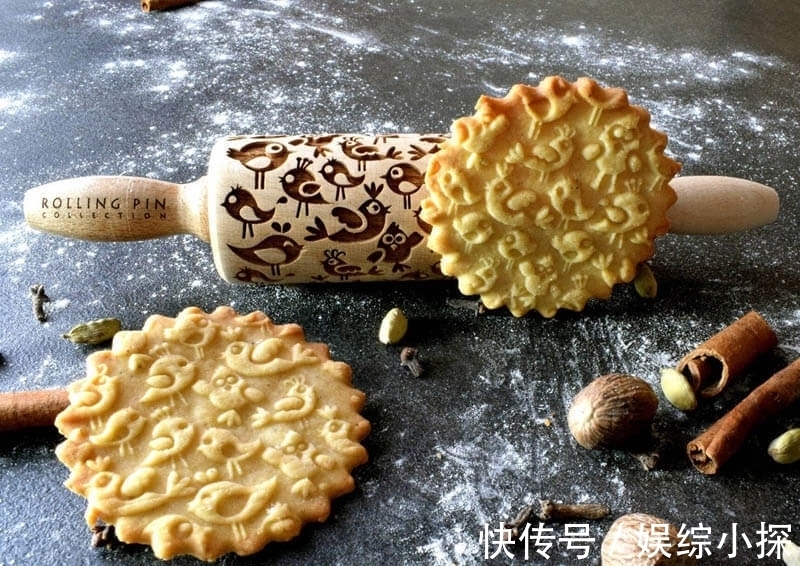 木制|可爱的木制动物烘焙模具和擀面杖