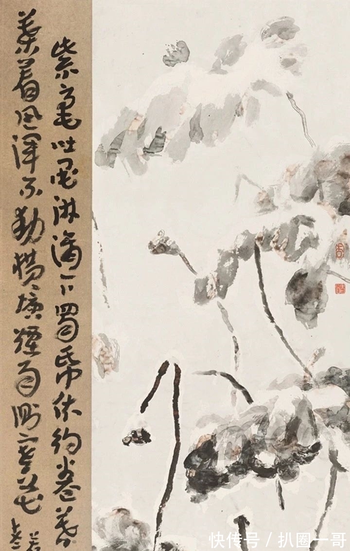 八大山人|「津门网」李老十的绘画大多是一些残荷败柳，有八大山人的画意