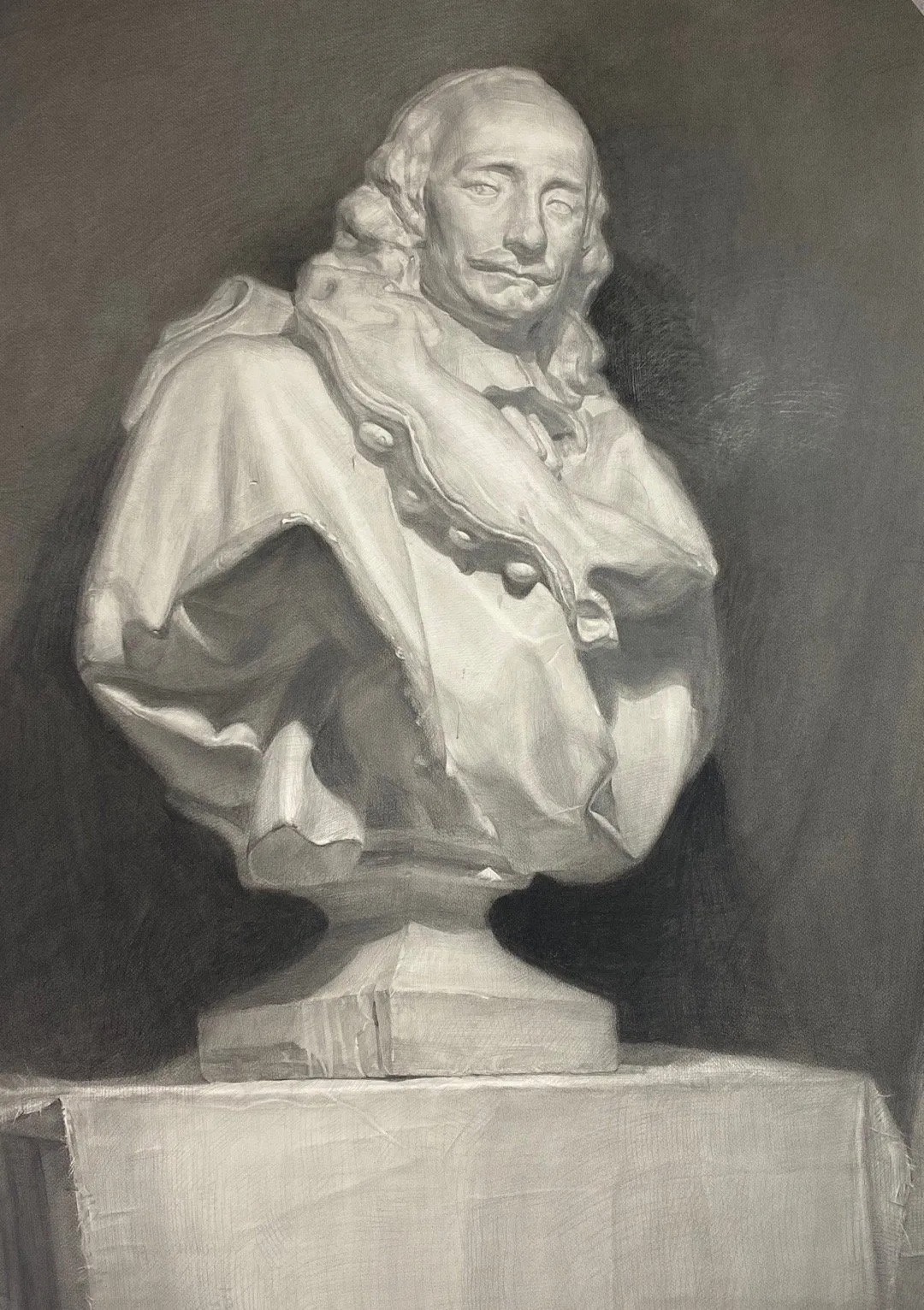 虚实&传说中素描的“虚实变化”,应该就是这样的!