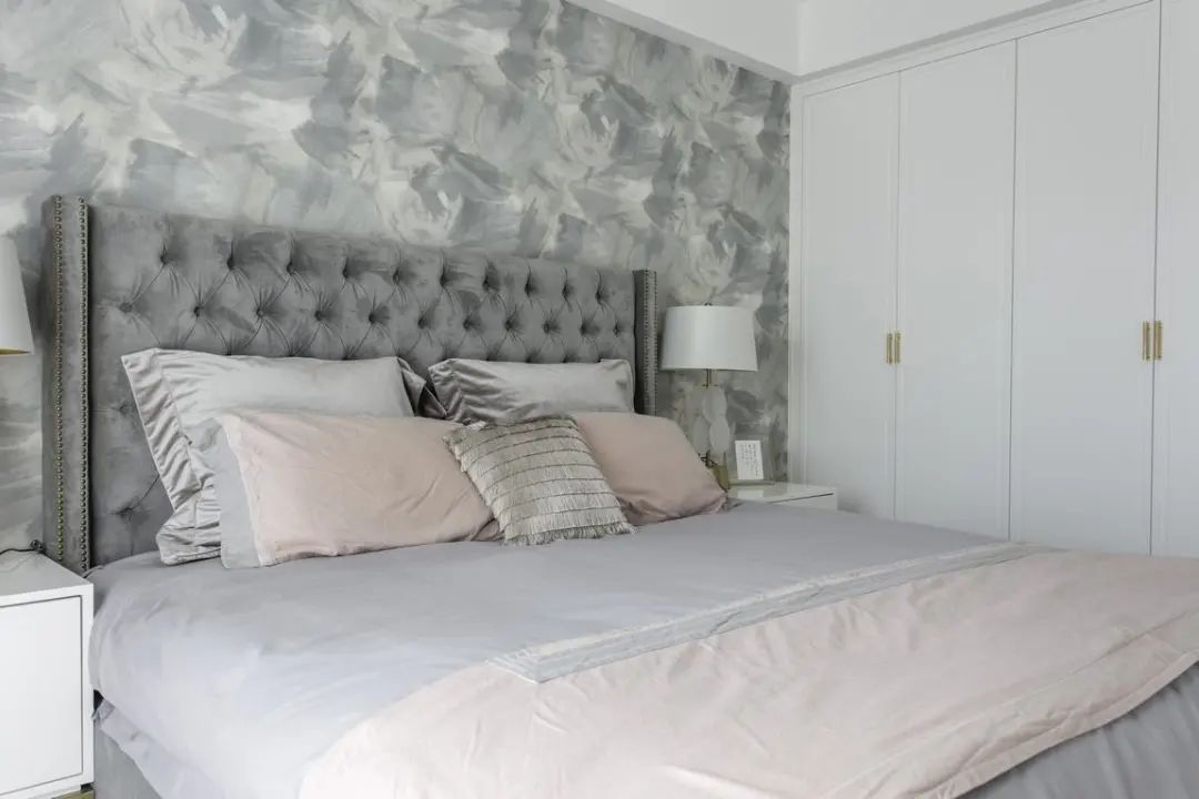 舒适|180㎡浪漫小窝,蓝与粉、灰与白,优雅情趣,轻松舒适