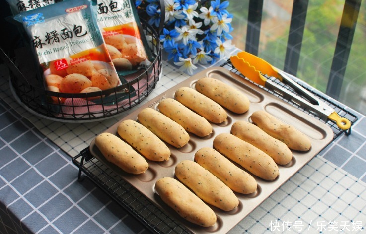 糯米粉新做法，不用揉面，简单搅一搅，软糯香甜，好吃到停不下来