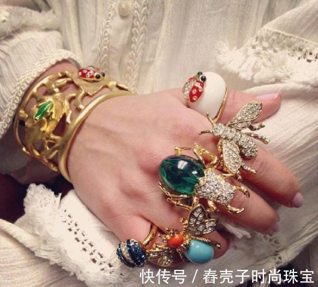 弗朗西丝卡 “我有我的风格”,独立女性的标志性首饰-鸡尾酒戒指