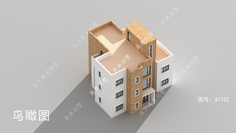 别墅|这款三层现代别墅,外观别致大方,是品味的象征。