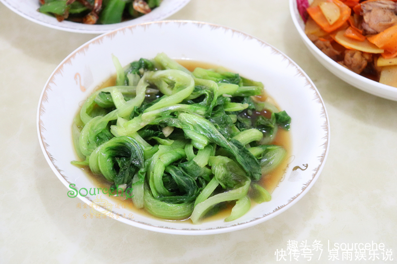 喜欢吃|一家三人的晚餐,四道菜家常菜,有荤有素不足三十元,真实惠!