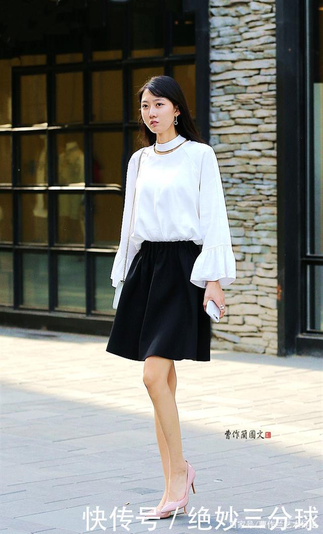 美女穿来穿去，最美还是尖头细高跟船鞋，搭配秋装更显有范儿