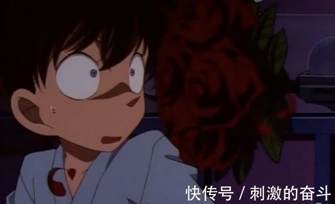 名侦探柯南|柯南:柯南和小兰坦白身份,小哀送七朵玫瑰花告白,其花语扎心