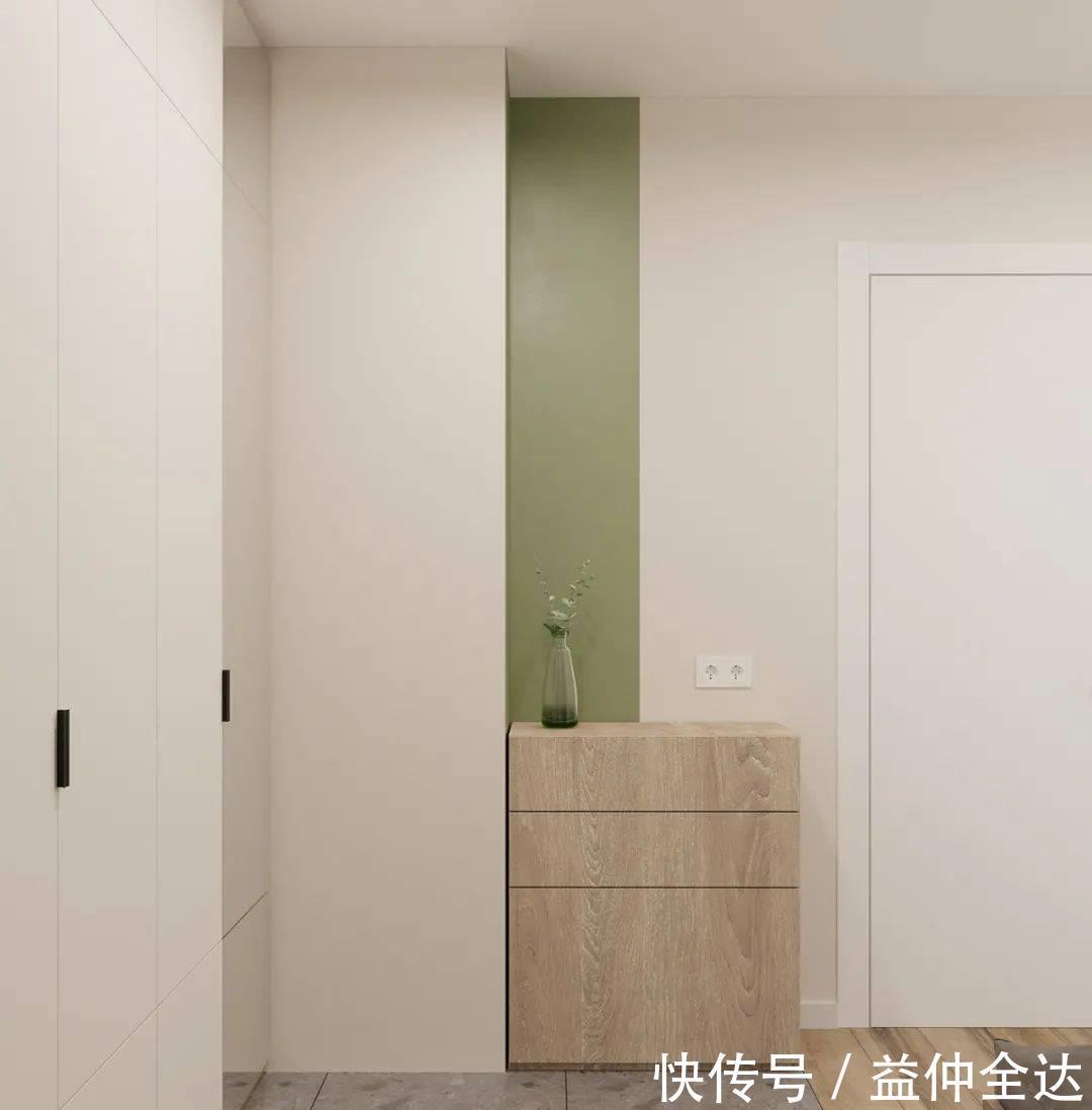 玄关|小夫妻的39m2小家，极简清新，完美无缺，让生活过得轻松惬意！