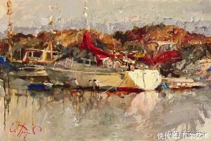 特罗菲莫夫|特罗菲莫夫独特的风景油画作品，每一张都叫绝了，真的很美